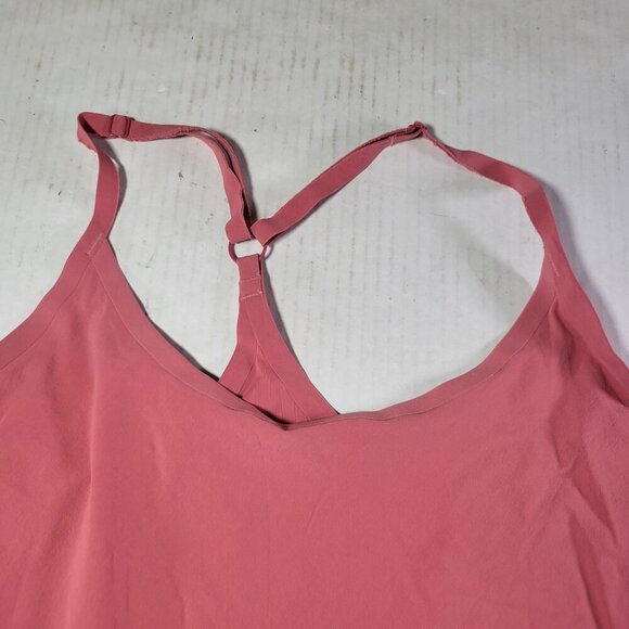 Outdoor Voices Coral Athletic Volley Dress With Shorts Tennis Pickleball Size L - Picture 2 of 10